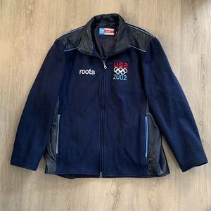 Vintage 2002 Olympics Wool insulated roots jacket